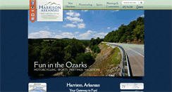 Desktop Screenshot of harrisonarkansas.org