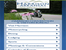 Tablet Screenshot of harrisonarkansas.org